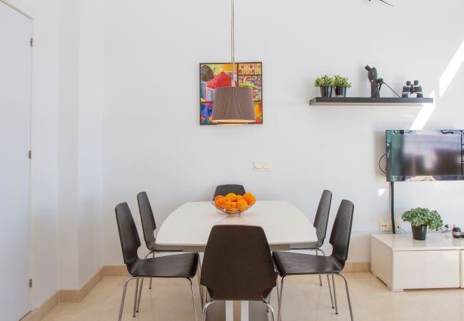 Apartamento en Torrox Costa -  Ático Calaceite Blanco | Relax con Vistas al Mar de 180° cerca de Nerja Apartamento en Torrox Costa -  Ático Calaceite Blanco | Relax con Vistas al Mar de 180° cerca de Nerja