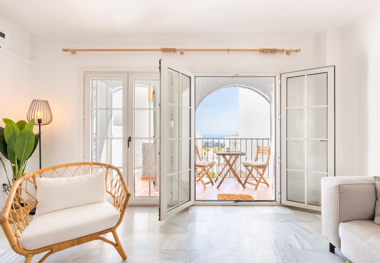 Casa adosada en Benalmádena - Casa de la Buena Vida  | Adosado de 3 dormitorios con vistas al mar 