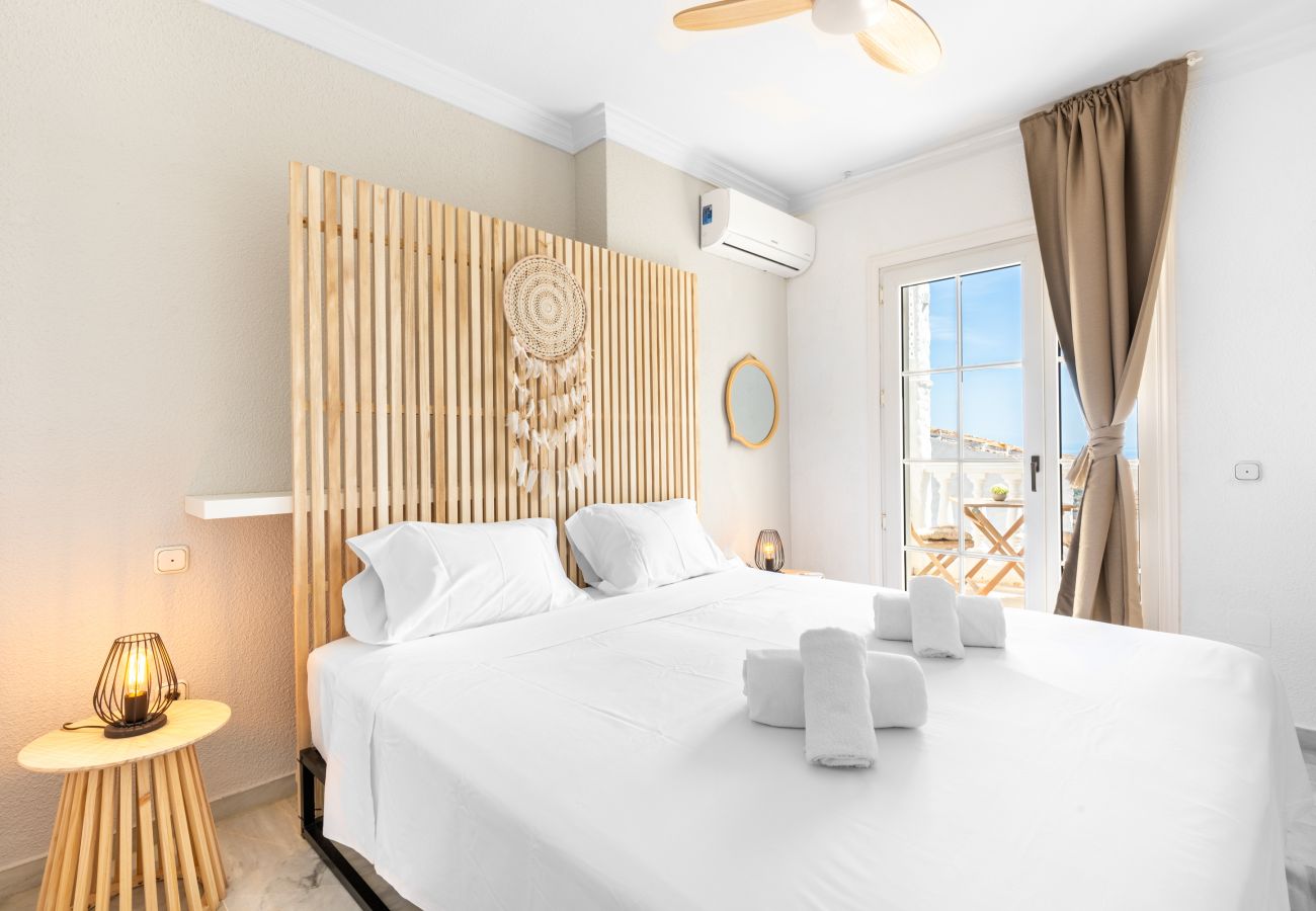 Casa adosada en Benalmádena - Casa de la Buena Vida  | Adosado de 3 dormitorios con vistas al mar 