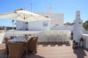 Ferienwohnung in Estepona - Top del Golf Hills Marbella - Large roof top lounge terrace