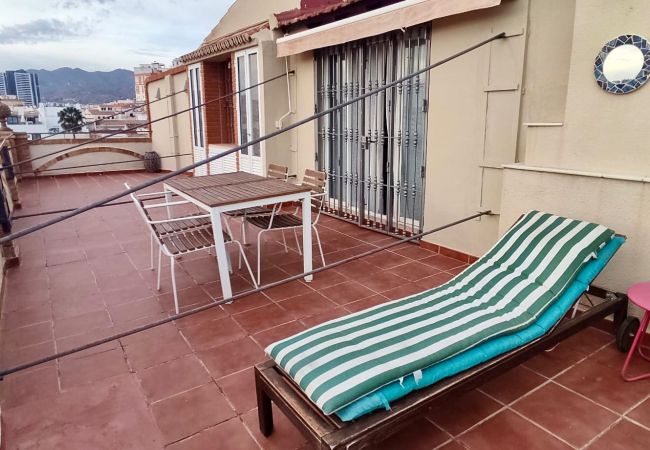 Ferienwohnung in Málaga - Tribuna - Atico Cervantes