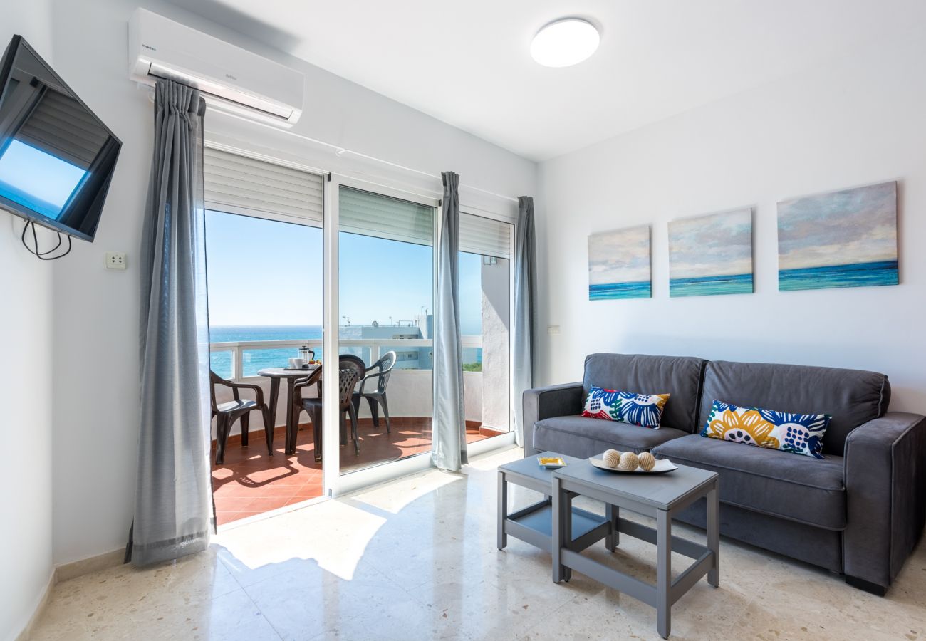 Ferienwohnung in Mijas - Algaida Beach Apartment, Calahonda de Mijas