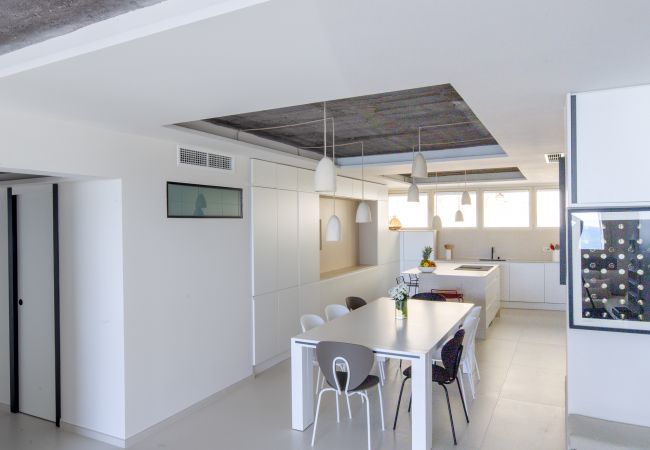 Ferienwohnung in Málaga - Casa Pirulo Meerblick