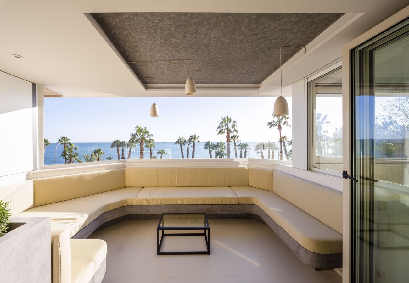 Ferienwohnung in Málaga - Casa Pirulo Meerblick