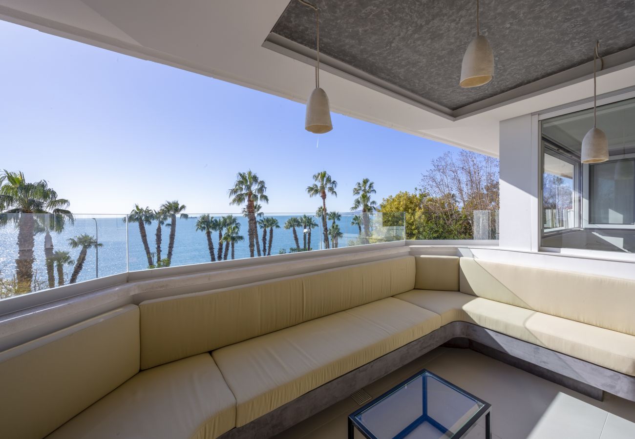 Ferienwohnung in Málaga - Casa Pirulo Meerblick