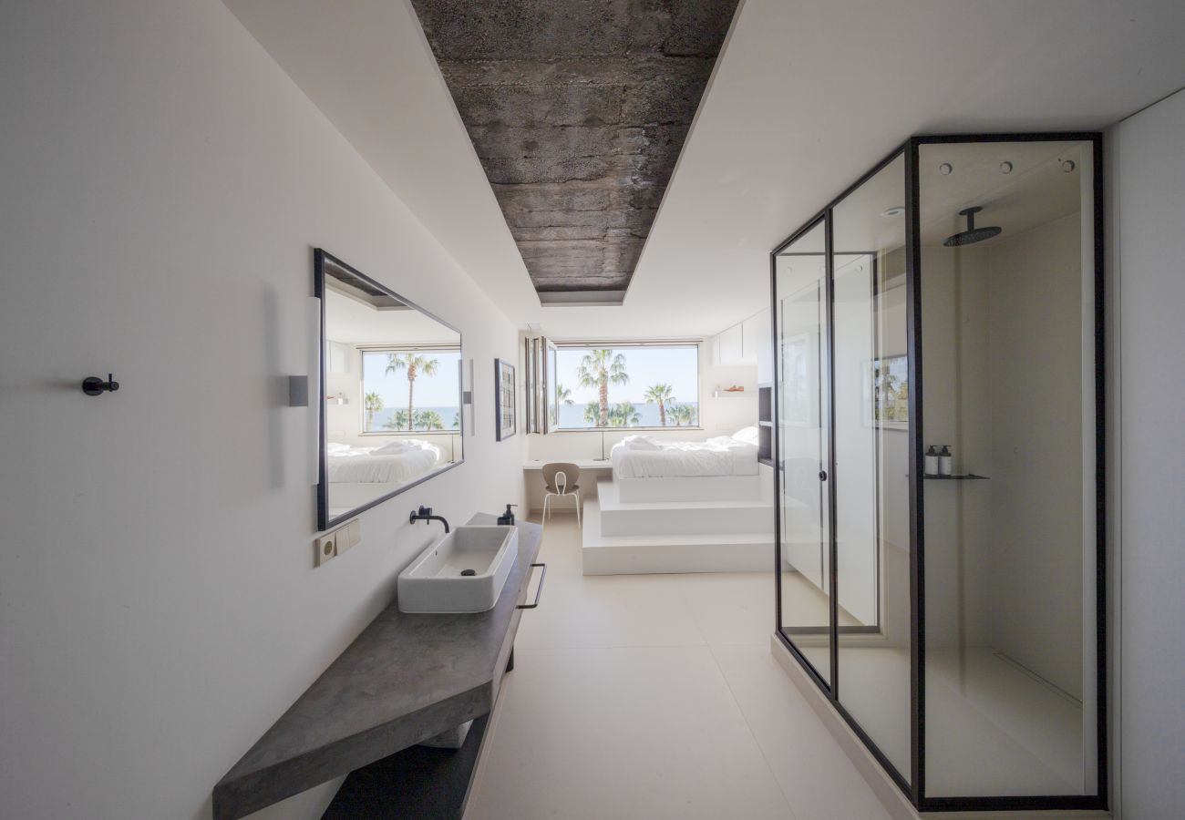 Ferienwohnung in Málaga - Casa Pirulo Meerblick