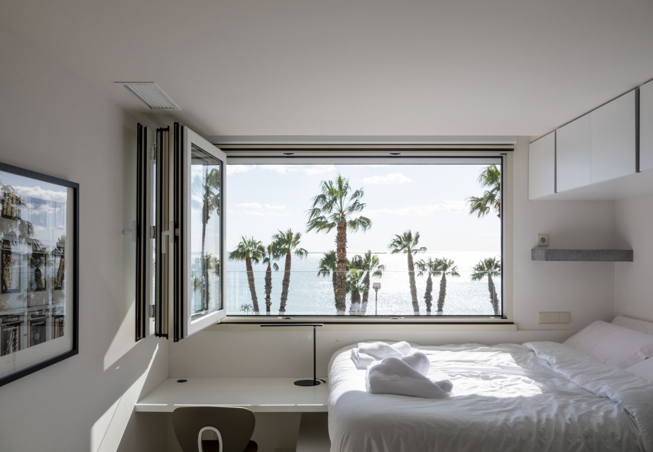 Ferienwohnung in Málaga - Casa Pirulo Meerblick