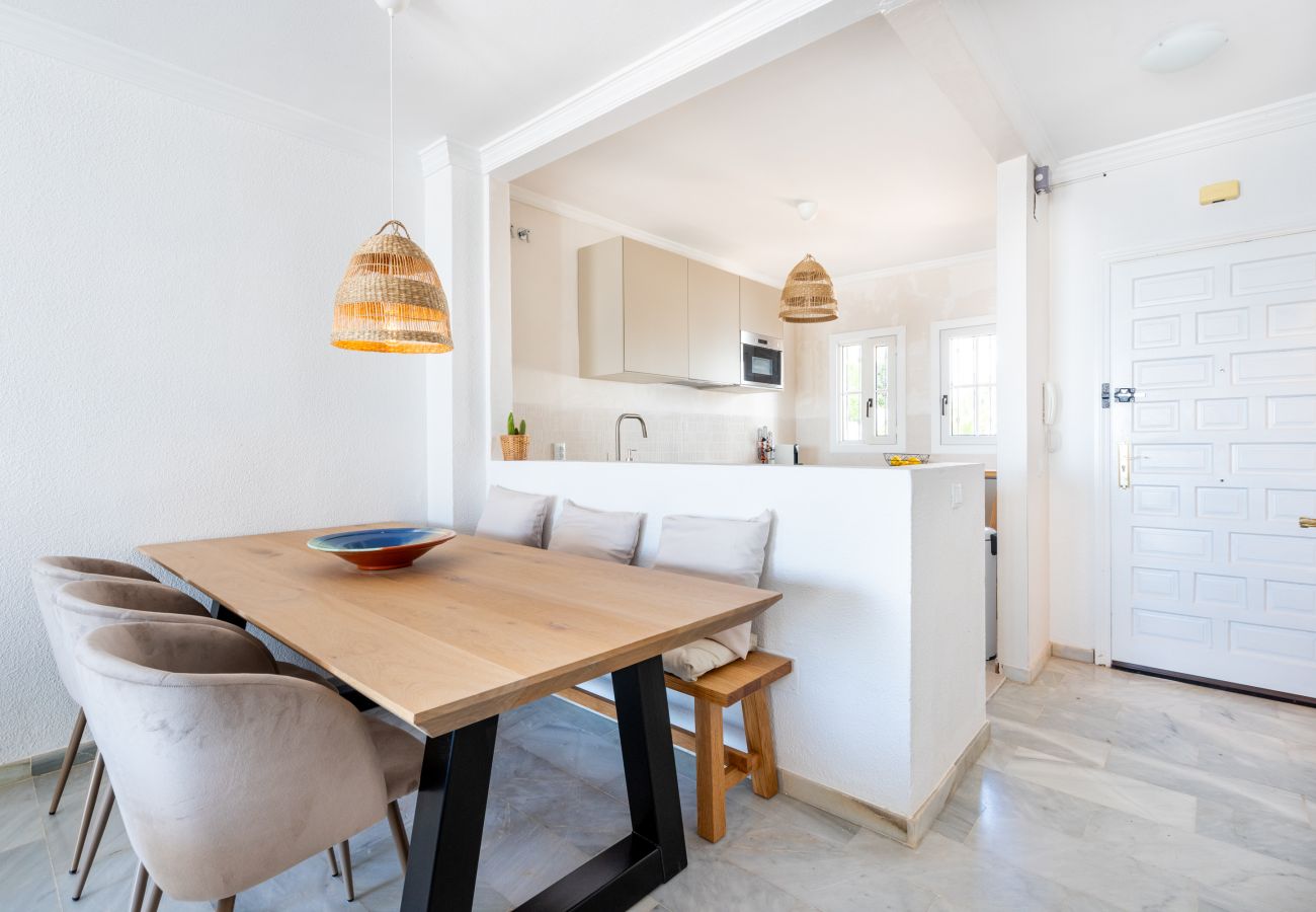 Doppelhaushälfte in Benalmádena - Casa de la Buena Vida  | 3 Bedroom Townhouse with Sea View 