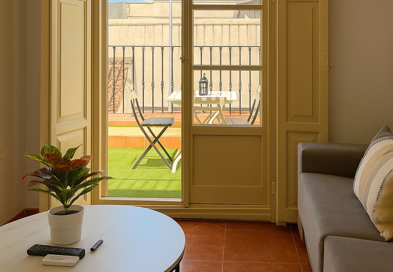 Ferienwohnung in Málaga - Thyssen Duplex Apartment with 2 terraces 3B
