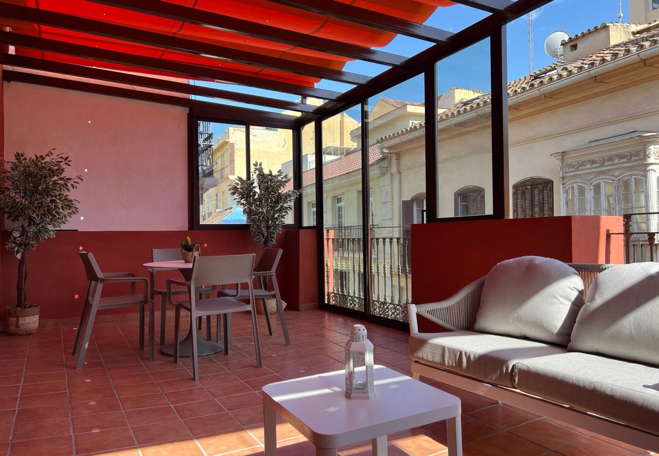 Ferienwohnung in Málaga - Thyssen Terrace Apartment