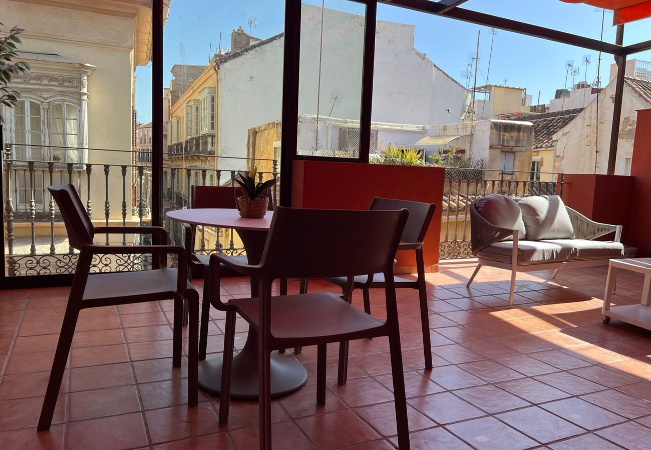 Ferienwohnung in Málaga - Thyssen Terrace Apartment