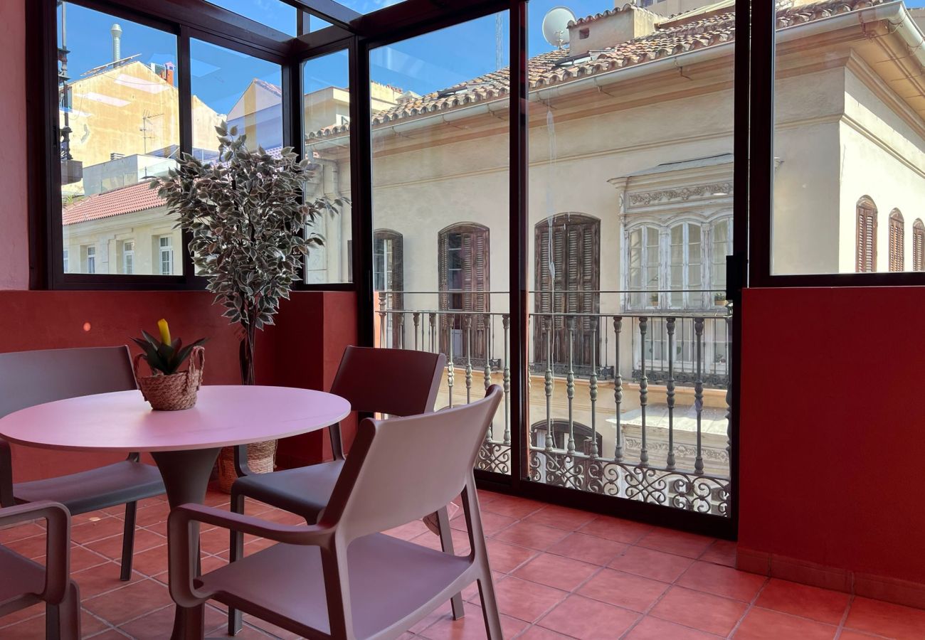 Ferienwohnung in Málaga - Thyssen Terrace Apartment
