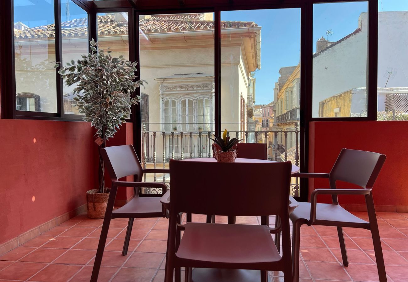 Ferienwohnung in Málaga - Thyssen Terrace Apartment