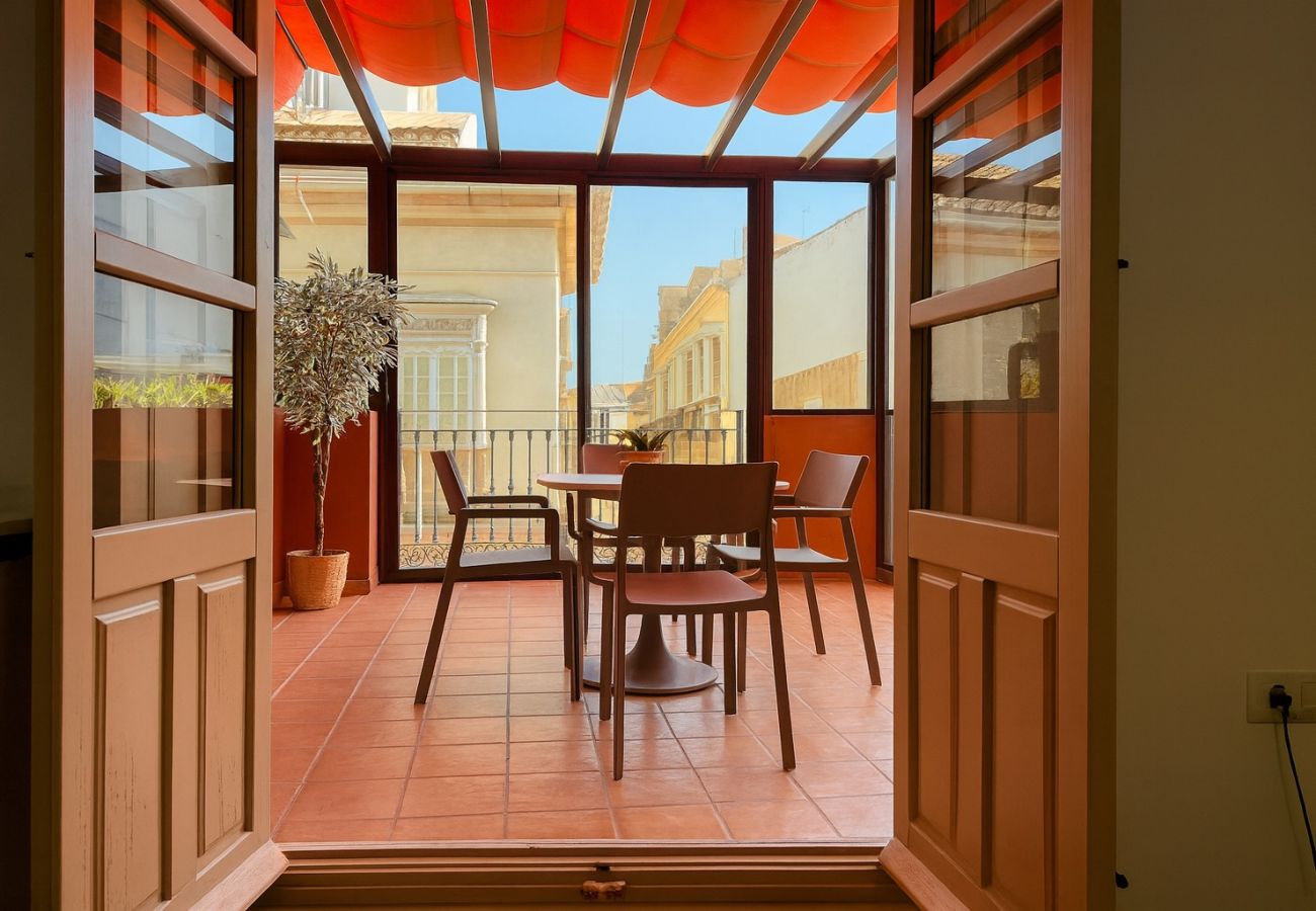 Ferienwohnung in Málaga - Thyssen Terrace Apartment