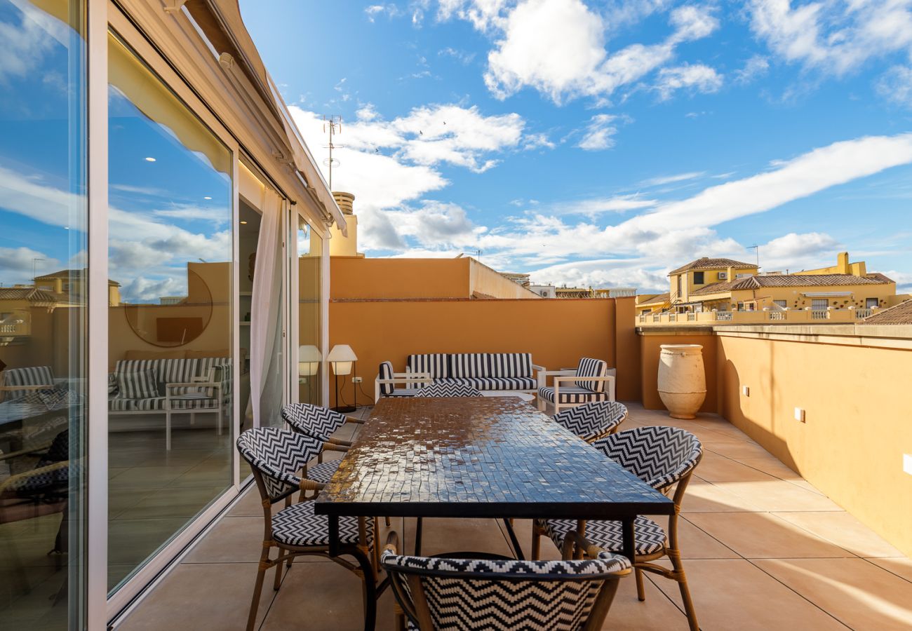 Ferienwohnung in Málaga - Souvirón de Torres IV Duplex mit Terrasse