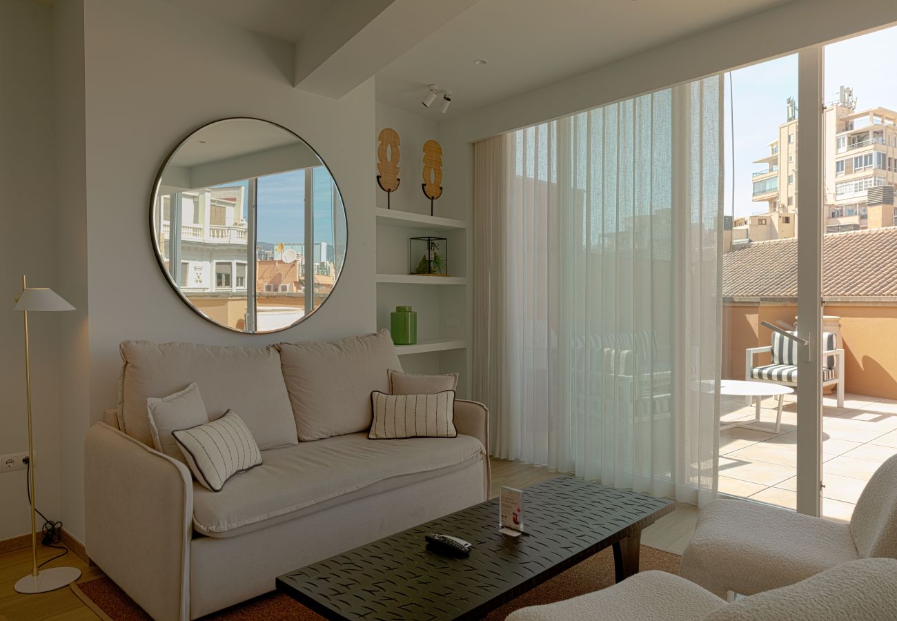 Ferienwohnung in Málaga - Souvirón de Torres IV Duplex mit Terrasse