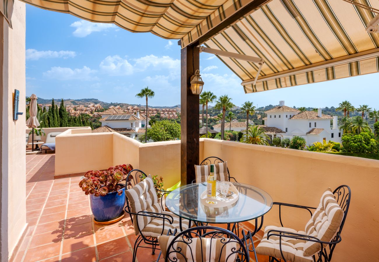 Ferienwohnung in Marbella - El Manantial Elviria – Geräumiges Apartment mit Meerblick und großer Terrasse