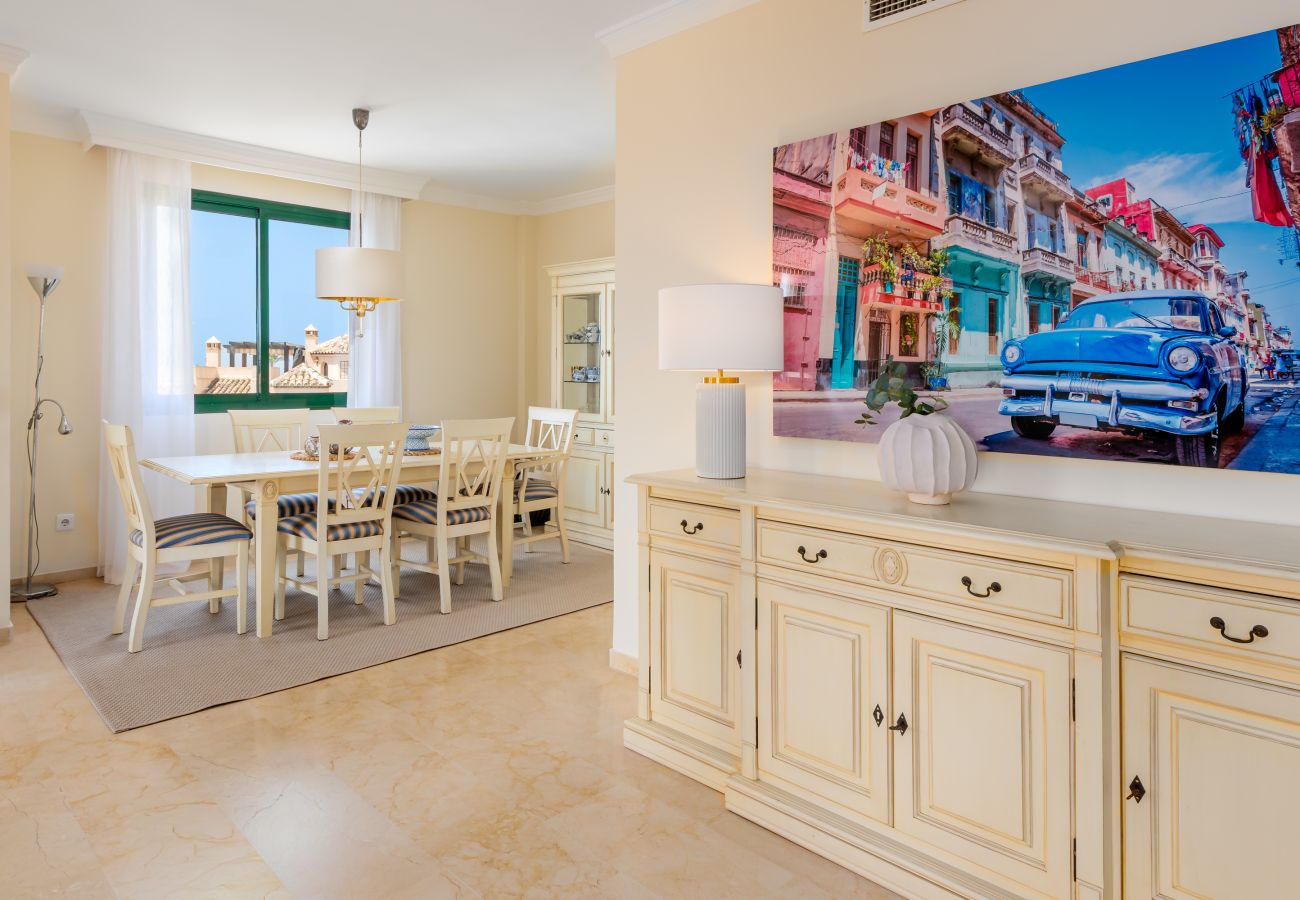 Ferienwohnung in Marbella - El Manantial Elviria – Geräumiges Apartment mit Meerblick und großer Terrasse