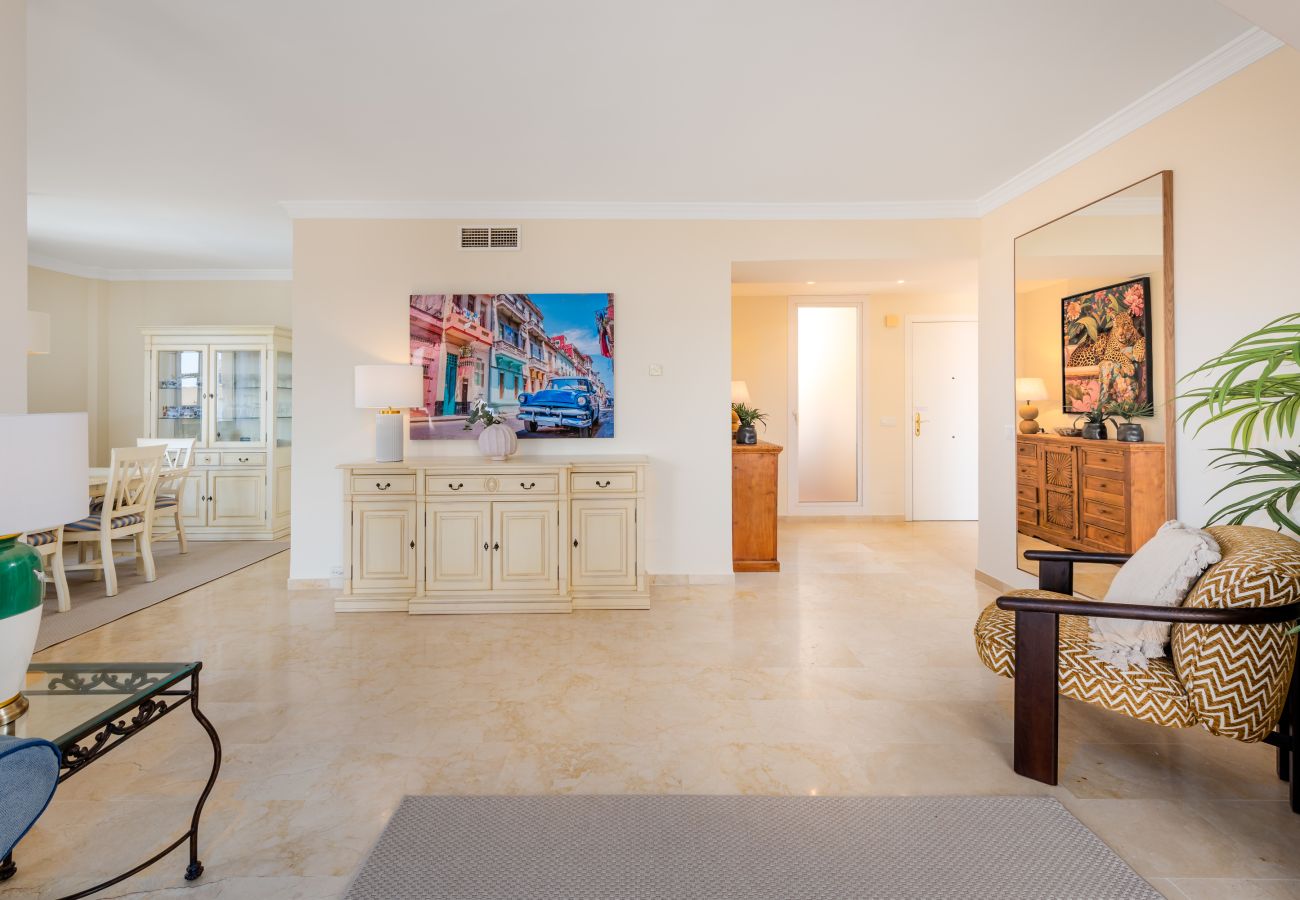 Ferienwohnung in Marbella - El Manantial Elviria – Geräumiges Apartment mit Meerblick und großer Terrasse