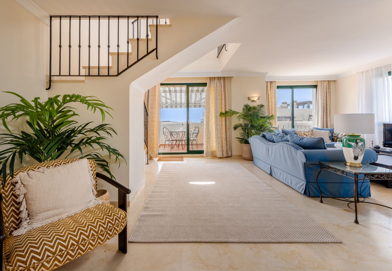 Ferienwohnung in Marbella - El Manantial Elviria – Geräumiges Apartment mit Meerblick und großer Terrasse