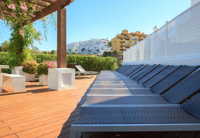 Apartment in Estepona - Golf Hills Marbella - Beautiful decorated incl. lounge terrace Apartment in Estepona - Golf Hills Marbella - Beautiful decorated incl. lounge terrace