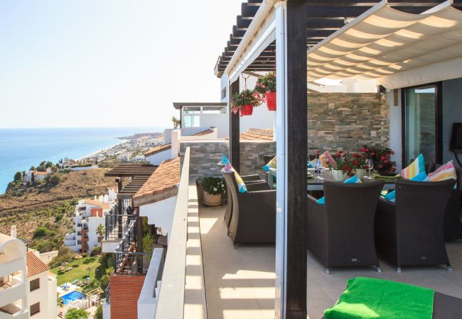 Apartment in Torrox Costa - Penthouse Calaceite Azul - Absolutely unique Mediterranean Sea View Apartment in Torrox Costa - Penthouse Calaceite Azul - Absolutely unique Mediterranean Sea View