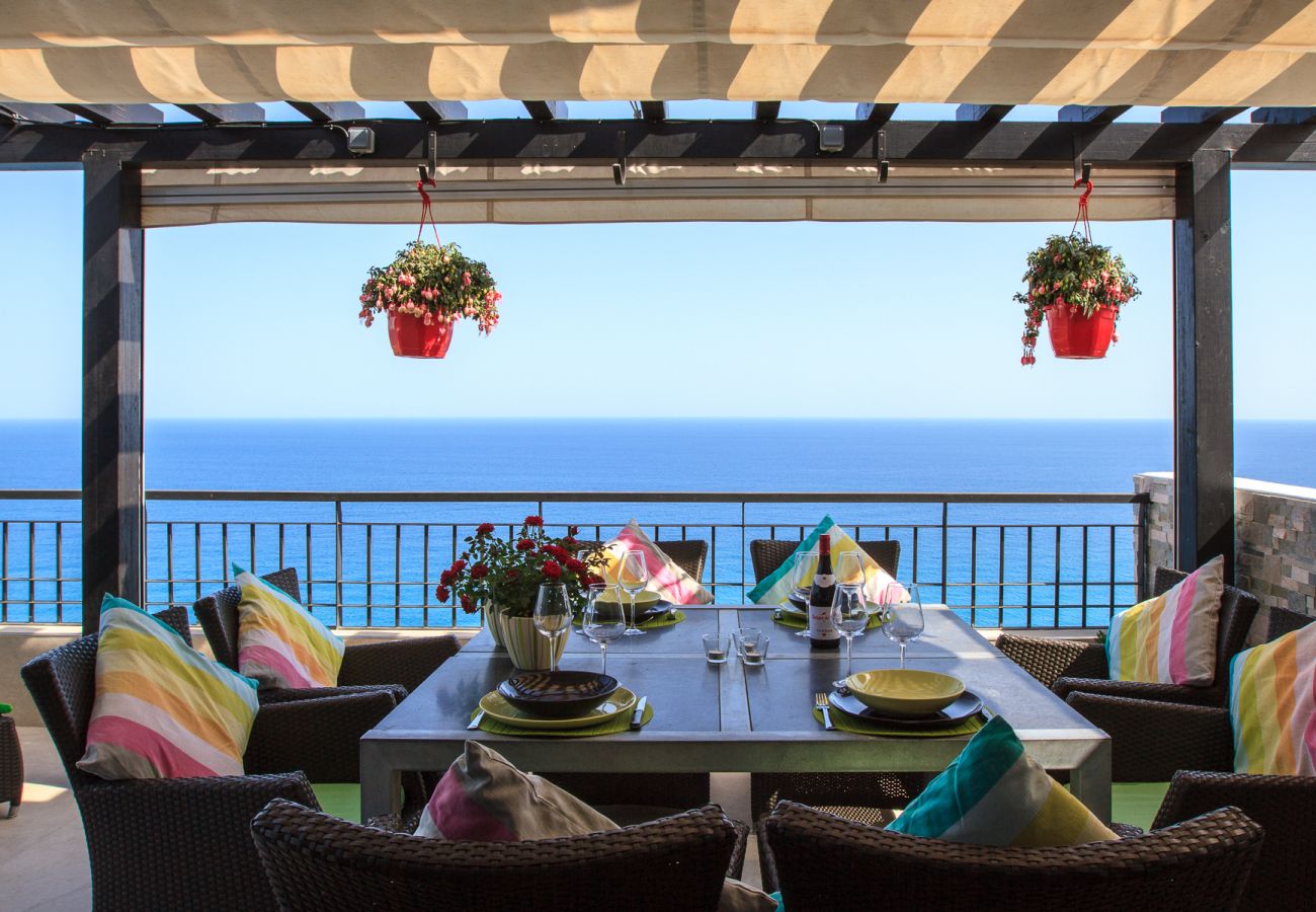 Apartment in Torrox Costa - Penthouse Calaceite Azul - Absolutely unique Mediterranean Sea View