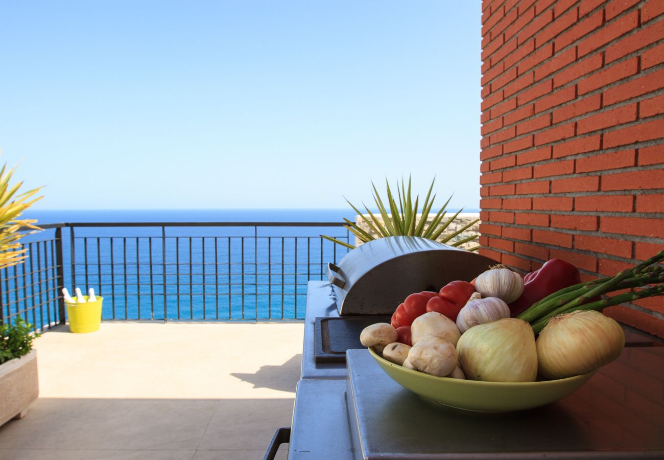 Apartment in Torrox Costa - Penthouse Calaceite Azul - Absolutely unique Mediterranean Sea View