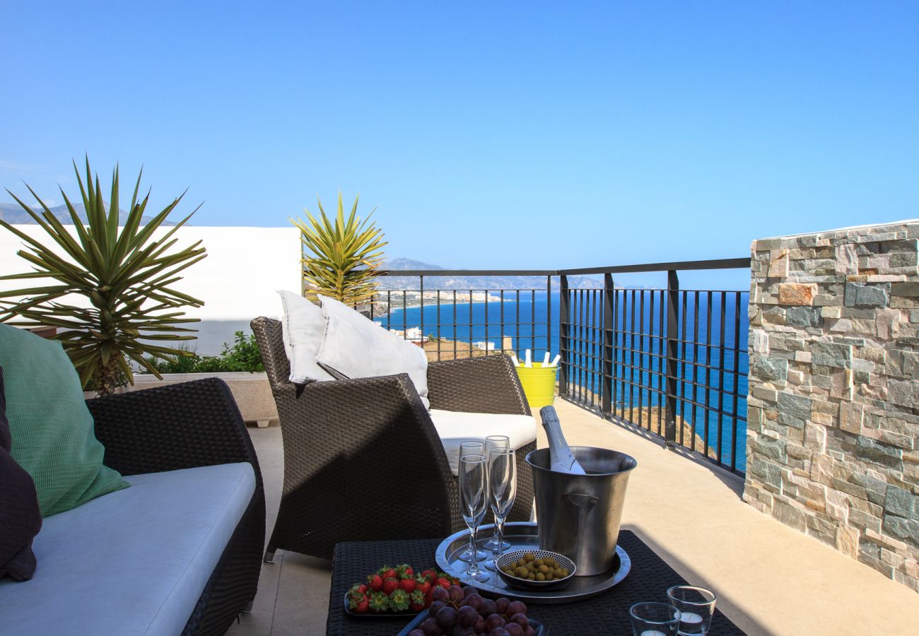 Apartment in Torrox Costa - Penthouse Calaceite Azul - Absolutely unique Mediterranean Sea View