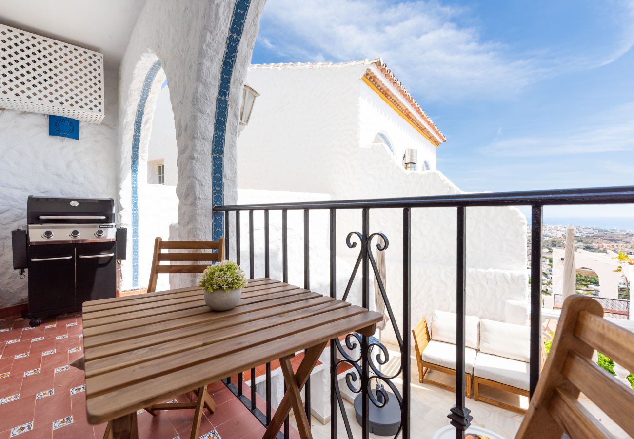 Terraced House in Benalmádena - Casa de la Buena Vida | 3 Bedroom Townhouse with Sea View 