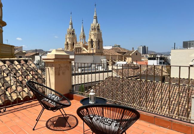 Apartment in Málaga - Thyssen Duplex Apartment with 2 terraces 3B Apartment in Málaga - Thyssen Duplex Apartment with 2 terraces 3B